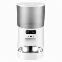 Distributeur automatique de nourriture pour animaux de compagnie intelligent WiFi 5L, contrôle à distance par application, programmable, pour chat et chien, pour la maison