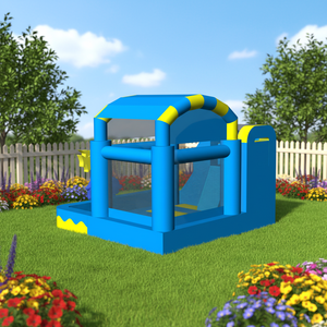 Château gonflable pour enfants avec toboggan aquatique, taille personnalisable, haute performance, commercial - Product Image 2