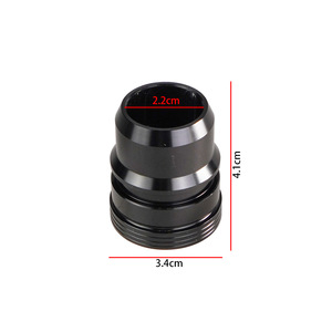 Válvula de Escape para Modificación de Automóviles BOV-1059 de Aleación de Aluminio Negro/Plateado para Ford F150 13-21, Mejora de Rendimiento, Tubo Recto - Product Image 1