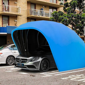 Amas 5.9m Auvent de <span class=keywords><strong>garage</strong></span> pliable multifonctionnel semi-automatique en fer galvanisé pour stationnement de voitures - Product Image 1