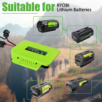 Adaptateur de roue d'alimentation pour batterie au lithium Ryobi 40V avec fusible et interrupteur, convertisseur d'adaptateur de batterie d'alimentation sécurisé à fil de calibre 14 pour bricolage