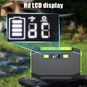 Generador Solar Portátil de 200W y 100Wh, Compacto para Camping, Caravanas, Emergencias al Aire Libre - Product Image 1