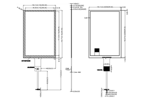 Màn hình cảm ứng điện dung chống ngón tay 7 inch mô-đun LCD phản ứng nhanh cho máy tính bảng với giao diện nối tiếp mới lớp phủ chống chói - Product Image 4