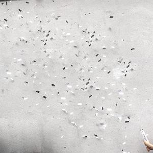 12-Zoll-<span class=keywords><strong>Party</strong></span>-Popper für Hochzeits feier dekoration Biologisch abbaubare Konfetti-Kanone Silber <span class=keywords><strong>Metallic</strong></span> Konfetti Popper Cannon Launcher - Product Image 4