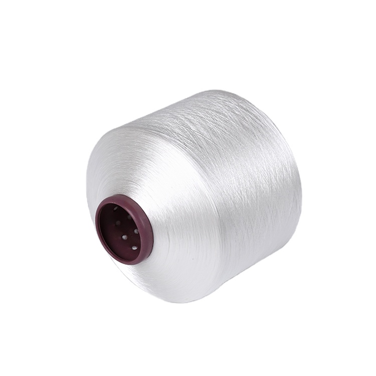 GRS Certification Recycled Filament Polyester FDY 50D Woven Label Yarn for Woven Fabric