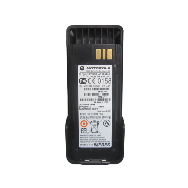 MOTOROLA Original DP4801Ex Rechargeable Li-Ion Battery Pack NNTN8359A NNTN8359 for Two Way Radio DP4401Ex DP4801Ex DGP8550EX