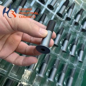 براغي/مسامير سيراميك كربيد السيليكون مخصصة حسب الطلب |   مثبتات عالية القوة من كربيد السيليكون للمعدات شبه الموصلة وذات درجات الحرارة العالية - Product Image 5