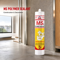 Adhésif d'étanchéité en polymère MS imperméable pour l'installation de fenêtres et de portes, collage de panneaux de façade, usine OEM ODM
