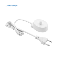 Support de charge de remplacement blanc, prise AC EU, base de charge électrique portable, chargeur de brosse à dents pour Oral B