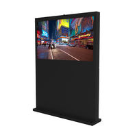 Écran large 65 75 85 pouces 4K UHD Full HD étanche à haute luminosité 1500-3000 NITS avec capteur environnemental intégré