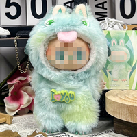 Dessin animé mignon V1 V2 V3 poupée accessoires monstre Macaron poupée vêtements pour Labubu