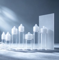 Déstockage – Bouteilles compte-gouttes en plastique PET de 20 ml, couleur noire, pour jus, huiles essentielles et encre