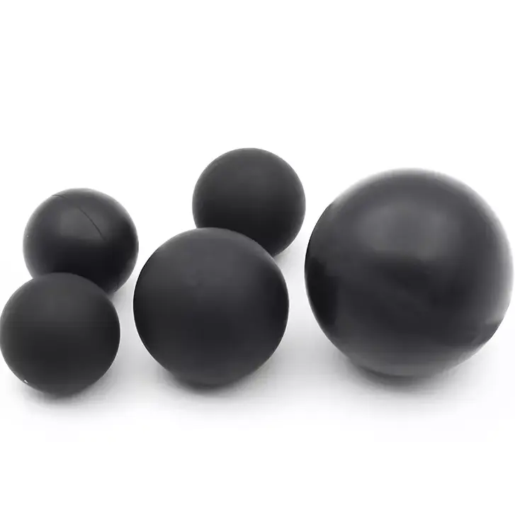 90mm benutzer definierte Größe bunte schwarze Lacrosse Hartgummi ball