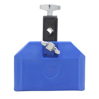 Cloche à vache avec maillet, instrument de percussion pour batterie, outil d'éducation musicale pour encourager, alerter, sport