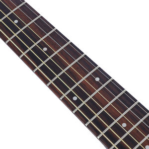 Guitarra Eléctrica Bullfighter D-K6 con Trémolo, Color Café, Cuerpo de Caoba, Material Original de Madera Maciza, 22 Trastes, Estilo Vintage - Product Image 3