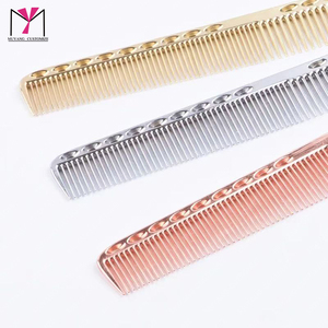 หวีอะลูมิเนียมอวกาศรุ่นใหม่ปี 2026 แปรงหวีผมด้ามยาว รับทำโลโก้ตามสั่ง - Product Image 2