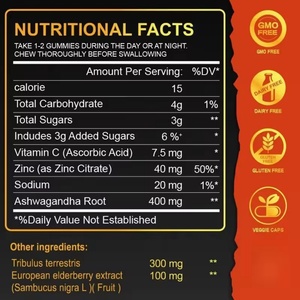 Male Enhancement <b>Supplements</b> Gummies Power Energy Ashwagandha <b>Herbal</b> <b>Supplements</b> - Product Image 6