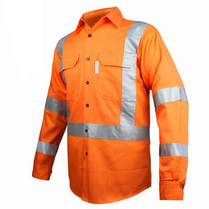 Veste de sécurité haute visibilité ANSI Classe 3, imperméable, respirante, antibactérienne, réfléchissante, avec logo personnalisé pour les vêtements de travail en extérieur - Product Image 2