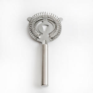 Colador de cócteles de acero inoxidable, filtro de hielo reutilizable para mezclar bebidas - Product Image 4