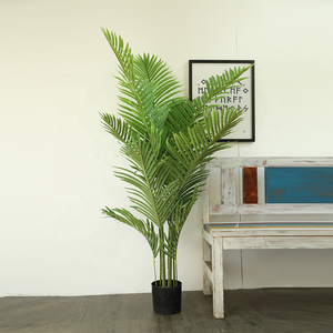 Yüksek kaliteli yapay yeşil dekoratif ağaç 180cm simülasyon Hawaii bitki palmiye ağacı yapay - Product Image 5