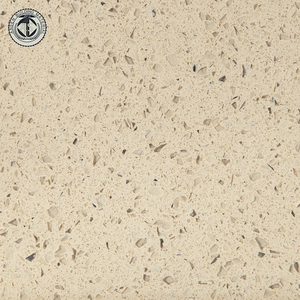 Màu be Galaxy thạch anh nhà bếp Countertop giá của đá pha lê terrazzo nhân tạo đá thạch anh - Product Image 1