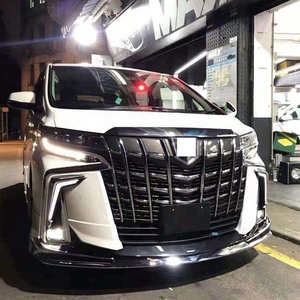 C-Auto Nouveau Kit Carrosserie Noir LDR de Haute Qualité pour <span class=keywords><strong>Alphard</strong></span> 2008-2014 Série 20 et 2018-2022 Série 35 SC <span class=keywords><strong>Modellista</strong></span> Excellent - Product Image 1
