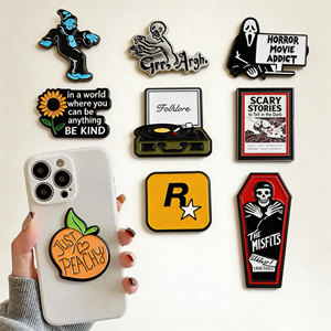 Pins y Pegatinas de Esmalte Personalizados de Alta Calidad |   Insignias Metálicas Troqueladas |   Calcomanías Adhesivas Impermeables |   Moda de animales y flores - Product Image 1