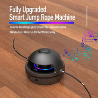 Machine à sauter intelligente multi-personnes en ABS pour enfants et parents, avec télécommande musicale