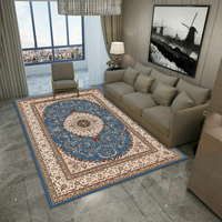 Tapis de luxe européen léger français américain de grande surface fabriqué à la machine pour la maison salon chambre à coucher