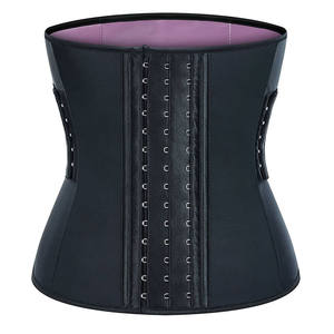 Sabuk pelangsing lateks elastis, dapat dilepas untuk latihan pembentuk tubuh, sabuk keringat kebugaran, sabuk pelangsing pinggang - Product Image 3