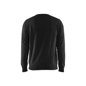 BLAKLADER - 359010739900XS Pull tricoté Noir-EAN 7330509768655 WORK HOODIES - Product Image 2