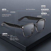 Lunettes Intelligentes IA 800W Pixel Anti-tremblement pour Capture Photo/Vidéo, Reconnaissance d'Objets et Traduction en Temps Réel (OEM/ODM)