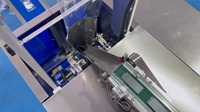 Machine d'emballage et de scellage semi-automatique Vgopack avec convoyeur d'alimentation manuel pour scellage 3 côtés et sachets oreillers