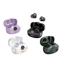 Écouteurs de traduction Miniso MS105AI sans fil 5.4, à réduction de bruit, étanches IPX5, intra-auriculaires, confort sportif, commande vocale IA