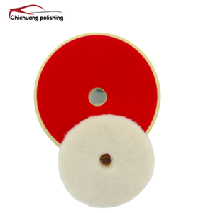 Almohadilla de lana de 6 pulgadas (150 mm) de 3 pasos para pulidora DA, almohadilla de pulido de lana corta, almohadilla de pulido de esponja - Product Image 4
