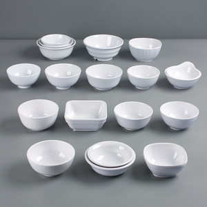 Tazones pequeños de melamina, tazones para condimentos de restaurantes comerciales de hot pot, tazones para arroz de catering, tazones para sopa, imitación - Product Image 2