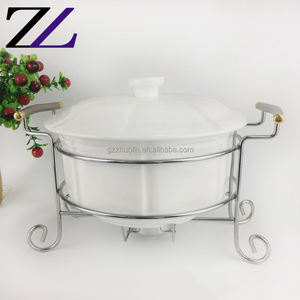 Ustensiles de table nid de soupe, cadre en fer, four de chauffage à l'alcool, mur de saut de bouddha, restaurant commercial, pot à ragoût en céramique - Product Image 4