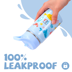 HAERSキッズスクールセットウォーターボトルキッズトップセラーランチボックスウォーターボトル付きかわいいギフトセット - Product Image 2