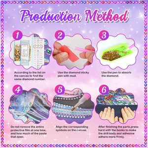 Cavallo 5D a forma speciale kit di arte diamante, kit di pittura con diamante unicorno per adulti, kit di pittura con strass di cristallo di gatto - Product Image 5