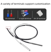Thermocouple avec précision de ±1 %, capteur thermistance NTC 10K 100K Ohm, différentes valeurs B pour la détection de température des appareils ménagers et industriels