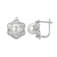 925 Sterling Silber Blumen-Ohrringe und Accessoires Großhandel