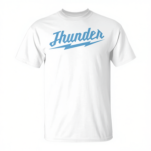 T-shirt de style sportif athlétique vintage Thunder - Product Image 2