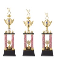 Trophée personnalisé de baseball et de cricket pour la compétition scolaire et les entraînements des enfants – Personnalisation de trophées de cricket et de baseball
