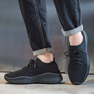 <span class=keywords><strong>Scarpe</strong></span> Couple Flyweave: <span class=keywords><strong>scarpe</strong></span> traspiranti, versatili, casual e sportive. Calzini corti <span class=keywords><strong>da</strong></span> <span class=keywords><strong>uomo</strong></span>. <span class=keywords><strong>Scarpe</strong></span> <span class=keywords><strong>da</strong></span> corsa e casual con suola spessa. - Product Image 5