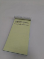 Carnets et blocs-notes autocopiants 2024 CT-G7000 pour restaurants avec papier offset