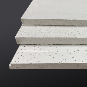 Usg thiết kế hiện đại 2x4 sợi khoáng Acoustic đục gạch Trần hình vuông không thấm nước chống cháy giá rẻ giá sản phẩm mới - Product Image 4