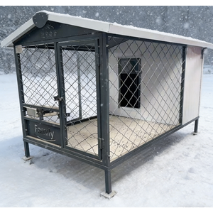 Casa de Perro de Lujo con Calefacción, Estructura de Madera, Calefacción Eléctrica Doble para Piso y Termostato, Uso en Sala de Estar, Logotipo Personalizado Disponible - Product Image 3