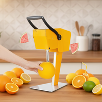 Automatische fruitrietjes-perforator sinaasappel watermeloen sap boormachine - commerciële catering fruitverwerkingsinstallatie 1 jaar garantie