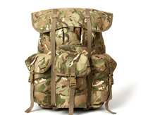 AKmax ALICE Pack Tactical Jungle Pack Large MTP Camouflage 50 L Sac à dos de camping en plein air Sac à dos à cadre externe