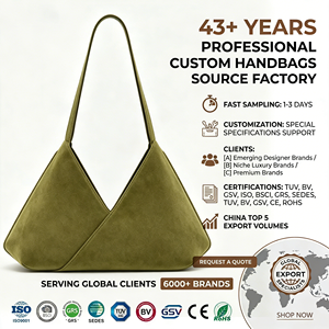Bolsos de Mano Portátiles de Moda en Cuero de Gamuza para Mujer, Personalización de Lujo, Bolsos de Hombro de Alta Calidad para Mujer 2026 - Product Image 1